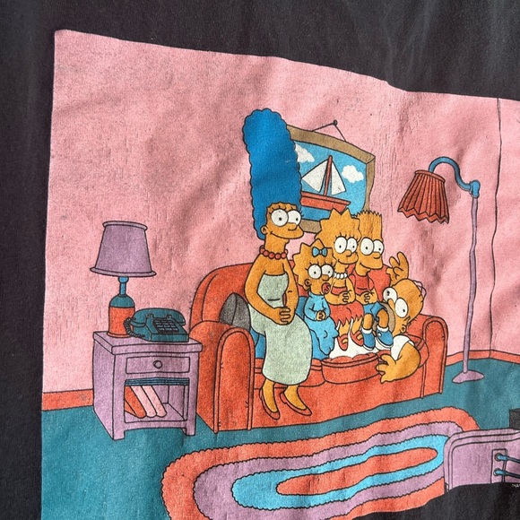 Black Graphic Short Sleeve Tee M - Picture 6 of 12